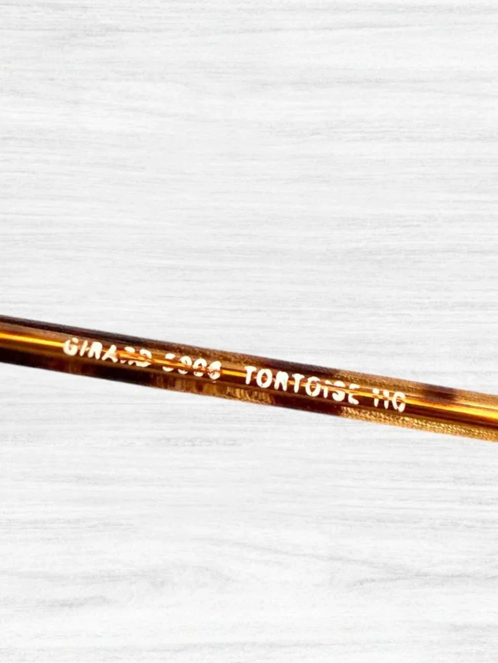 Vintage Girard 90s 5966 Tortoise Eyeglass Frames France 53-17-135 Retro